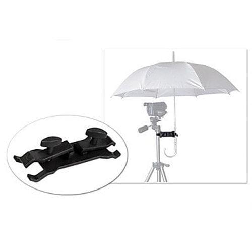Photographic Umbrella Holder Clip Clamp Mini Gadget Bracket Support for Tripod Light Stand