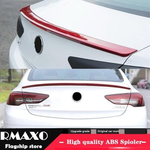 For OPEL insignia Spoiler2017-2019 insignia spoiler YCK High Quality ABS Material Car Rear Wing Primer Color Rear Spoiler