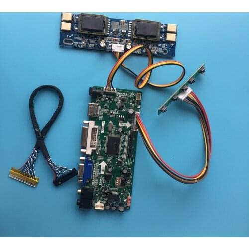 Controller board driver screen for M201EW02 V9/VB/VC M.NT68676 30pin LCD DIY VGA LVDS LED HDMI kit DVI panel 1680*1050 20.1"