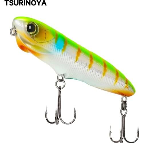 TSURINOYA Fishing Lure Floating Pencil DW91 110mm 18.8g Long Casting Topwater Pike Bass Snakehead High Quality Hard Baits