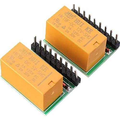 DR21A01 DC 5V/12V DPDT Relay Module Polarity Reversal Switch Board For Arduino UNO