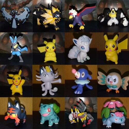 Pokemon Figure MC SP HP EHP MEGA Giratina Incineroar Litten Popplio Vulpix Meowth Braviary Melmetal Lucario Necrozma Samurott