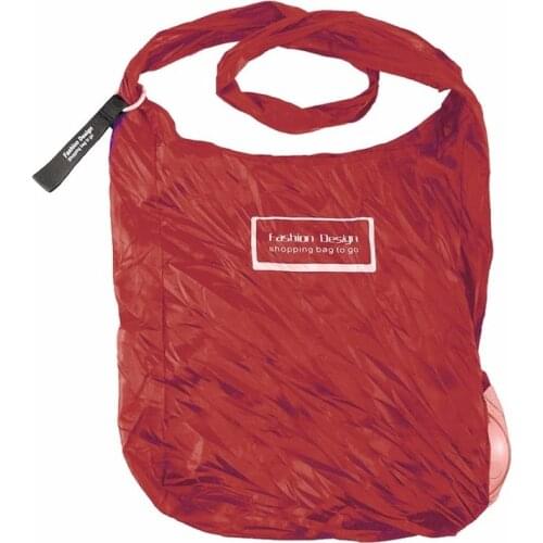 JOYLIVE Portable Shopping Storage Bag Eco-friendly Reusable Folding Handle Women Bag Large Capacity Folding Storage Bags