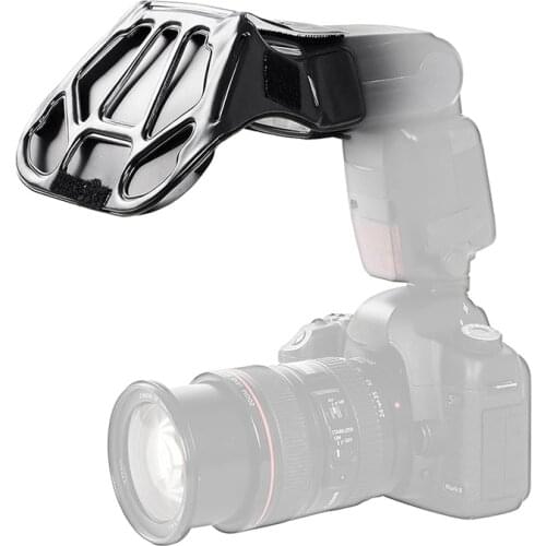 Camera Flash Diffuser Reflector Softbox Honeycomb Grid + Tri-Color Reflector for Speedlight Flashes Photo Studio Accessories