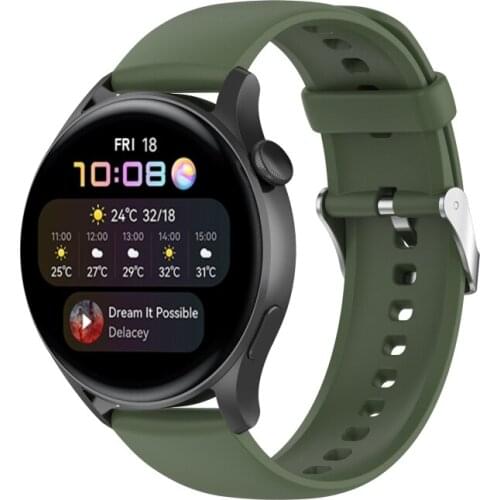 For HUAWEI WATCH 3 46mm WATCH3 Sports Silicone Strap GT 2 Pro Band Watchband WristBand Replaceable Accessories Belt Bracelet