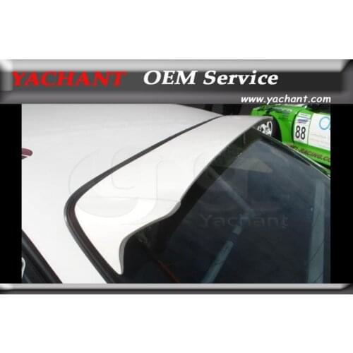 Car-Styling Black FRP Fiber Glass Rear Roof Spoiler Fit For 95-98 S14 S14A Silvia Zenki Kouki DM Style Roof Spoiler Wing
