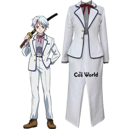 InuYasha Hanyo no Yashahime The Half-Demon Princess Higurashi Towa Uniform Coat Shirt Pants Outfit Anime Cosplay Costumes