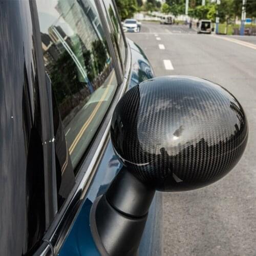 Carbon fiber rearview mirror modified decorative shell For BMW MINI Cooper F54 F55 F56 F57 F60 clubman car styling accessories
