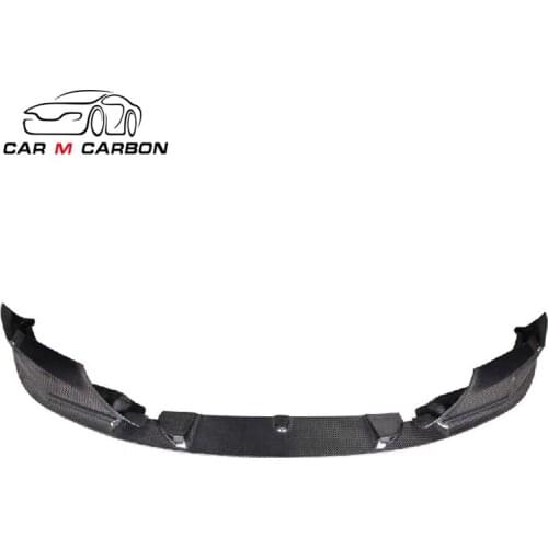 2017year- 5 series g30 g38 dry carbon fiber 3d style front lip fit for g30 g38 car front diffuser spoiler