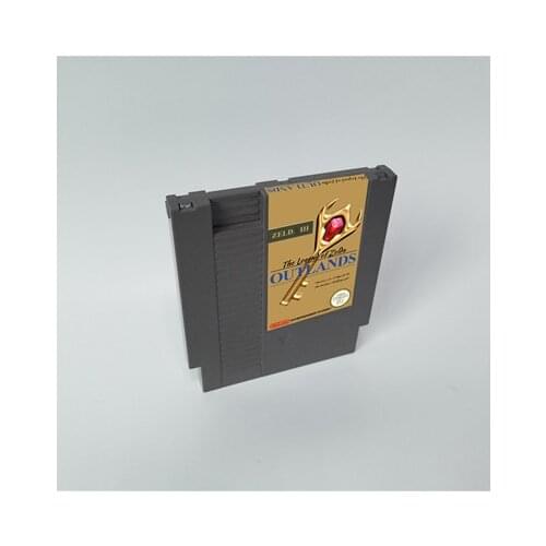 The Legend of Zeldaed III 3 - Outlands - 72 pins 8 bit game cartridge