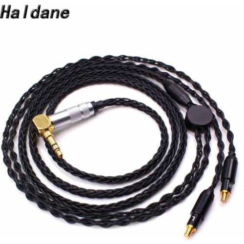 Free Shipping Haldane 1.2m 8 Cores Audio Upgrade Cable compatible with SR7B/ESW950/ES770H/990H/SR9 Headphones