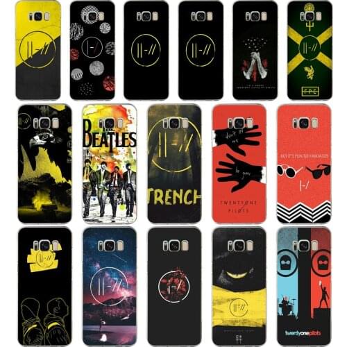 40AA HyrCase Twenty One Pilots 21 Pilots gift Soft Silicone Tpu Cover phone Case for Samsung Galaxy S8 S9 S10 Plus Case