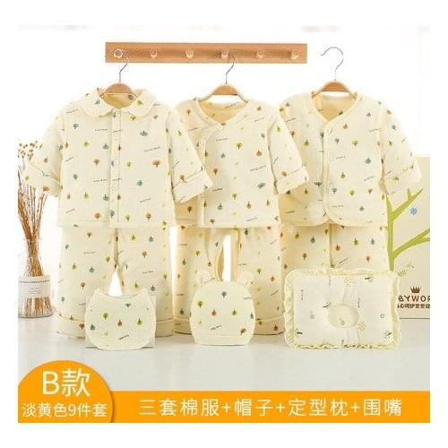 Babys Sets baby girl clothes organic cotton newborn clothes 9 pcs baby clothes set roupas de bebe garcon baby boy clothes sale