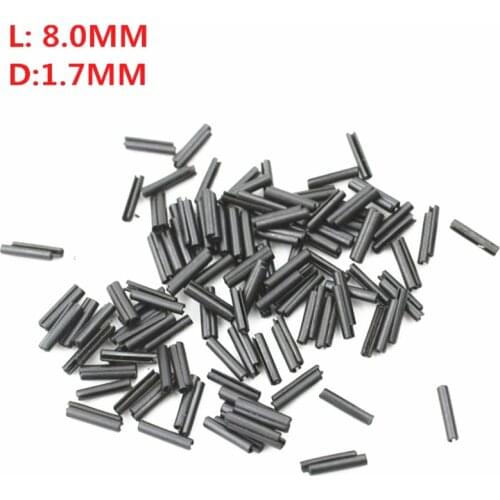 Remote Key Blank Fixed Pin 1.7MM 1.7 PIN Fixed for Flip Folding Key Blade L:8MM D:1.7MM for KEYDIY JMD VVDI Remote