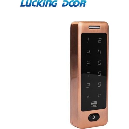 Electronic Door Lock Electric Touch Metal RFID Gate Opener Smart Keypad Reader 125khz ID Card Door Access Control