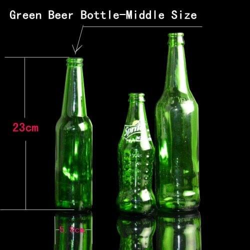 Hot sale 1pcs Bomb Bottle Breaking Green or White (Beer Bottle) 23cm (Middle Size) - Magic Tricks,Mentalism Magic Props,Stage