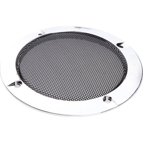 4" Speaker Cover Metal Mesh Grille Protection Decorative Circle