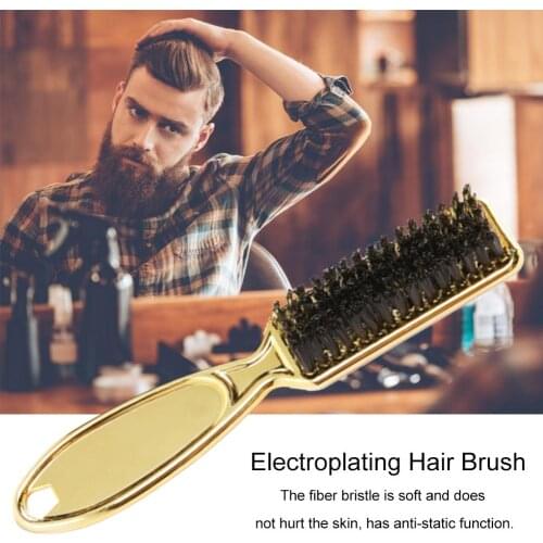 Multifunctional Hair Comb Mens Quick Beard Brush Straightener Curling Curler Straightener Hair Curly Beauty Hair Styler Tool
