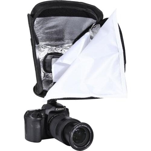 PULUZ Foldable Soft Flash Light Diffuser Softbox Cover, Size: 23cm x 23cm