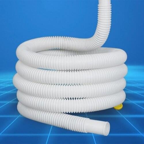 Swimming Pool Replacement Hose Kit with Metal Clamps Pool Filter Pump Hose Accessory Easy to Install(1.25" Diameter) D5QD