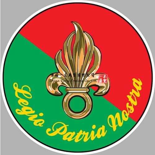 Legion Stickers Etrangere Legio Patria Nostra Armee Terre Autocollant Sticker