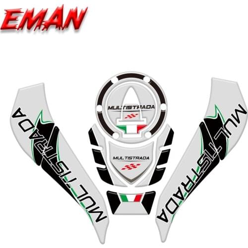 Motorcycle Fuel Tank Cap Side Protective Pad Scratch Sticker for DUCATI MULTISTRADA PIKES PEAK MTS 1260