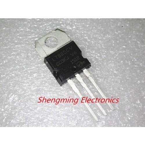 10PCS L7805CV L7805 LM7805 Voltage Regulator 5V TO-220