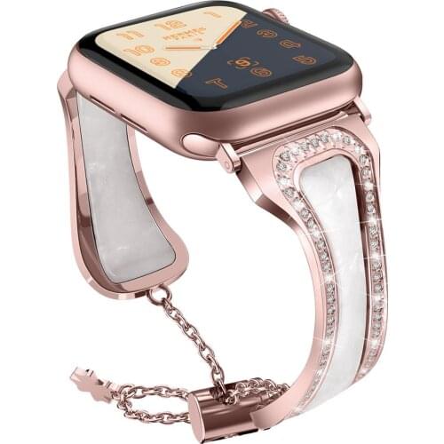 Watch strap for apple watch iWatch 5 4 band 38 42 40 44 mm cinturini women Stainless Steel correa for applewatch 3 2 1 Bracelet