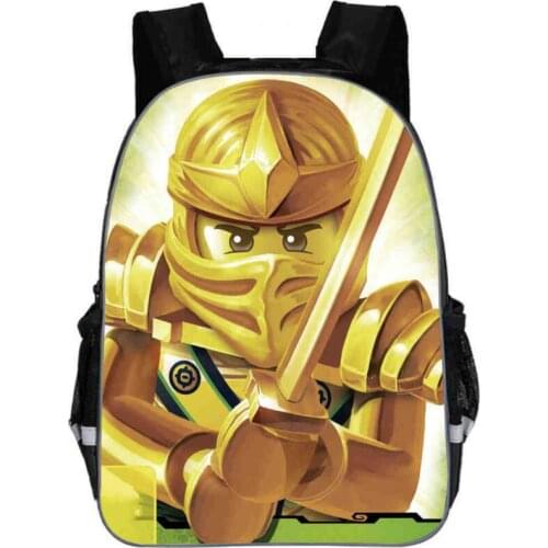 Children School Bags ninjago Game Schoolbag for Boy Backpack Game Printing Book Bag Backpack for Teenagers