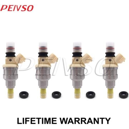4x INP-470 15710-58B00 fuel injector for Suzuki Sidekick 1.6L 92~1994 X-90 1.6L 1996-1998