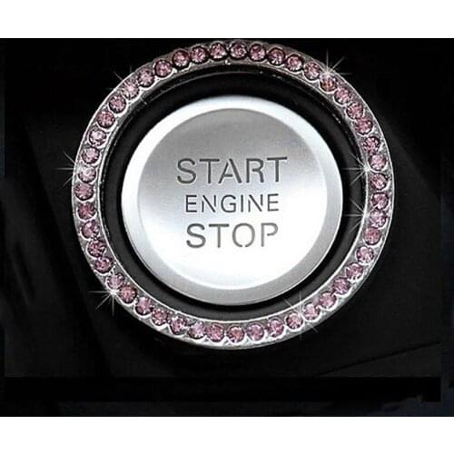 Universal Auto Engine Start Stop key ring car sticker for Volkswagen POLO Tiguan Passat Golf EOS Scirocco Bora Lavida Touareg