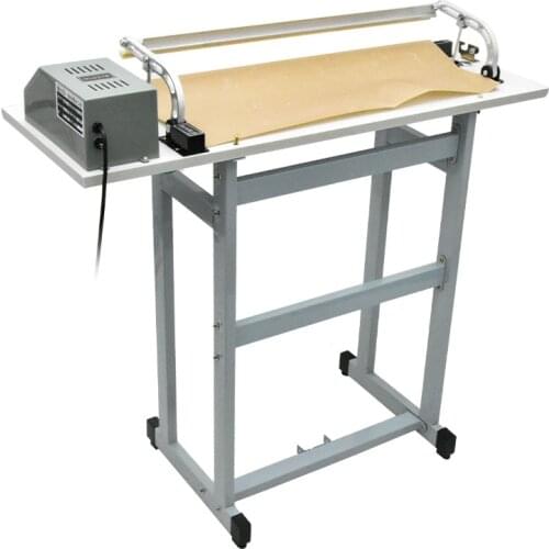 SF-600 Electric Plastic Bag Aluminum Foil Bag Sealer Packaging Machine Foot Pedal Press Film Sealing Cutting Food Sealer 220V