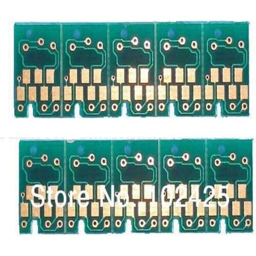 Vilaxh 16Pcs vilaxh One time Chip For Epson 4400 4450 4800 4880 7800 7880 9800 9880 Printer Cartridge Chip