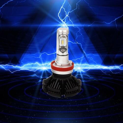 YSY 1pair Top quality car led headlight kit X3 use ZES Chips 50W 6000LM 6500k car headlamp H4 H7 H11 9005 9006 H1 H3 9004 9007