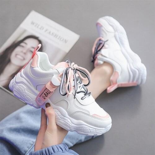 Womens Shoes Leather Surface Explosion Style Fashion Casual Shoes Old Shoes Breathable Outdoor Fashion Shoes for Women Light