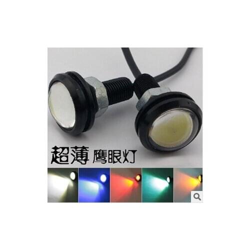 10pcs Car Stytling DC12V 23mm Eagle Eye DRL LED Daytime Running Light work light source Waterproof Fog Parking Light