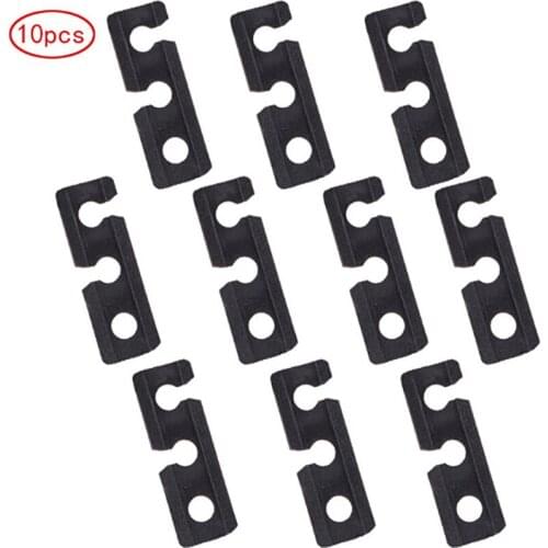 10pcs Plastic Outdoor Camping Shelter Awning Wind Rope Adjuster Tent Rope Tighteners Quick Release Tent Rope Stoppers