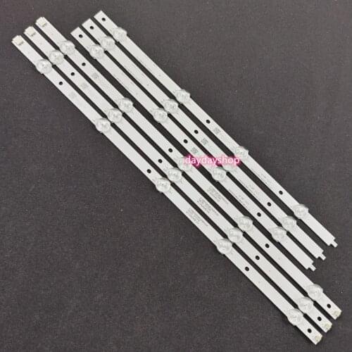 100% New 6PCS LED Backlight strip 9LED(3v) CEJJ-LB430Z-9S1P-M3030-D-1 For Aoc 43s5295 43PFG5813/78 43PFF5292 43PFF3212/T3