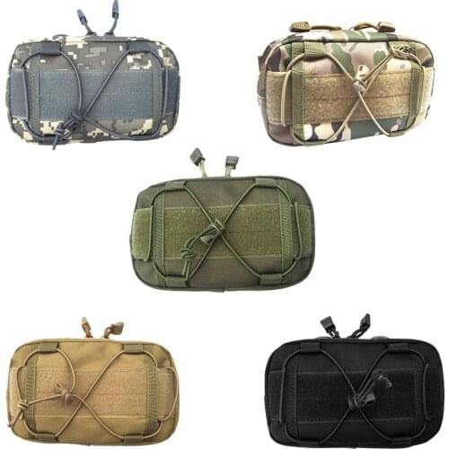 1000D Nylon Waterproof Portable MOLLE Compact Small Multi-purpose Utility Gadget Gear Pouch Bag for Running Travel Hunting