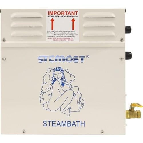 4.5KW 220V 380V Wet Sauna Room Steam Bath Generator For Home Use