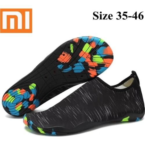 Size 35-46 Xiaomi Unisex Sneakers Swimming Shoes Quick-Drying Aqua Shoes Children Water Shoes Zapatos de mujer Beach Water Shoes