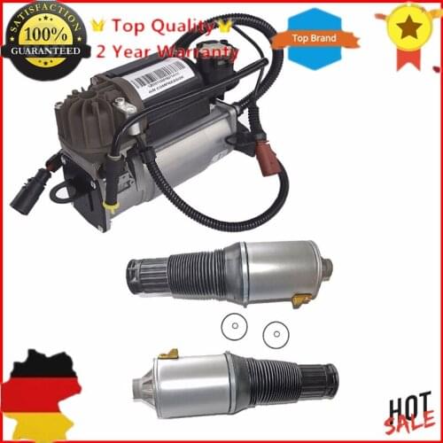 AP01 shock strut & Compressor pump for Audi A8 / S8 Quattro D3 4E V6 / V8 cylinder 4E0616039AH 4E4616040E 4E0616040AF