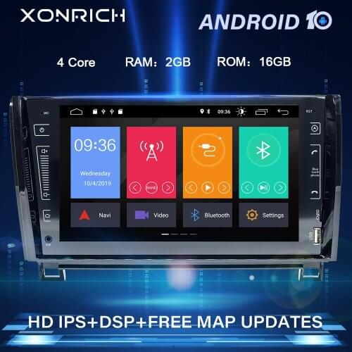 2 Din Android 10 Car Radio GPS Navi For Toyota Tundra Sequoia 2007 2008 2009 2010 2011 2012 2013 Multimedia head unit DVDStereo