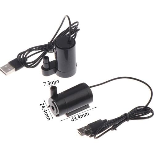 DC 5V USB Low Noise Brushless Motor Pump3L/H Mini Micro Submersible Water Pump For Diy Kit