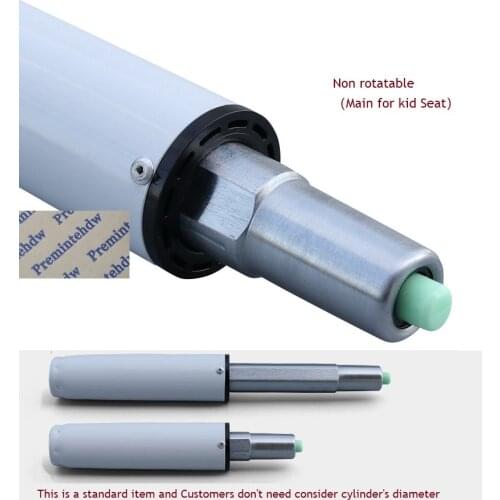 4th Generation Kids Chair Gas Lifting Cylinder Replacement Pneumatic Stroke Piston Parts Gravity Locking Wheel Non Rotalable