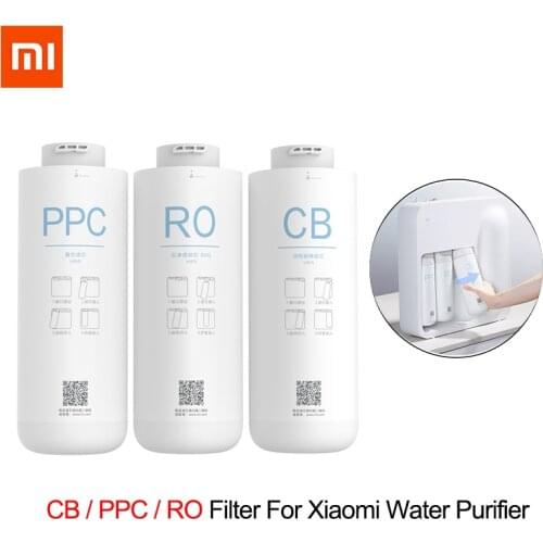 Original 1PCS CB/PPC/RO Filter For Xiaomi Water Purifier C1 4 Stage Deep Purification Home Appliance Accessories Filter Element