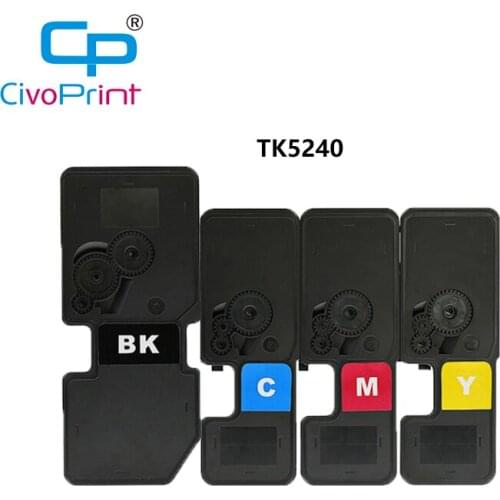 Civoprint compatible Toner cartridge for TK-5240K TK-5240 for Kyocera ECOSYSM5526cdw/P5026cdw/P5026cdn 4K pages