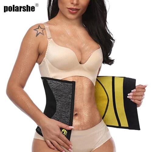 Body Shapers Waist Trainer for Women Neoprene Sauna Strap Fat Burning Waist Belt Girdles Slimming Shapewear Tummy Control Strap