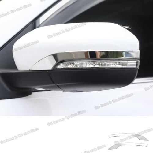 Lsrtw2017 abs car rearview trims decoration for Changan CS55 2017 2018 2019 2020 2021 exterior accessories styling chrome