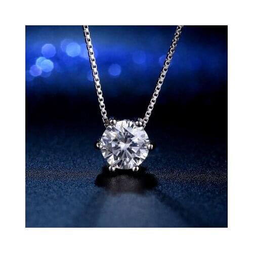 New Boho Jewelry Silver Color Six Claws Necklaces Pendants For Women Gifts Charm Statement Necklaces Collar